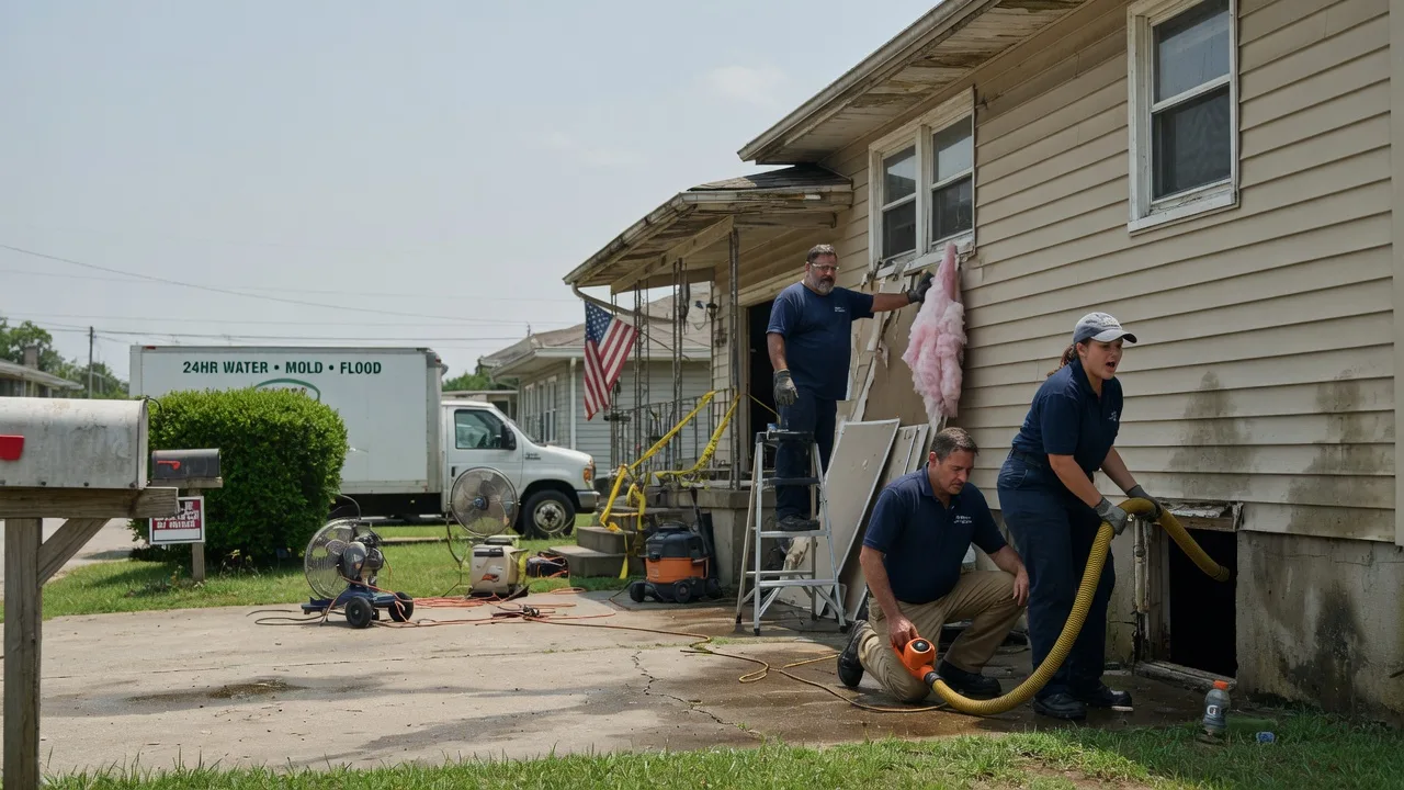 Water Damage Repair in Post, TX near me